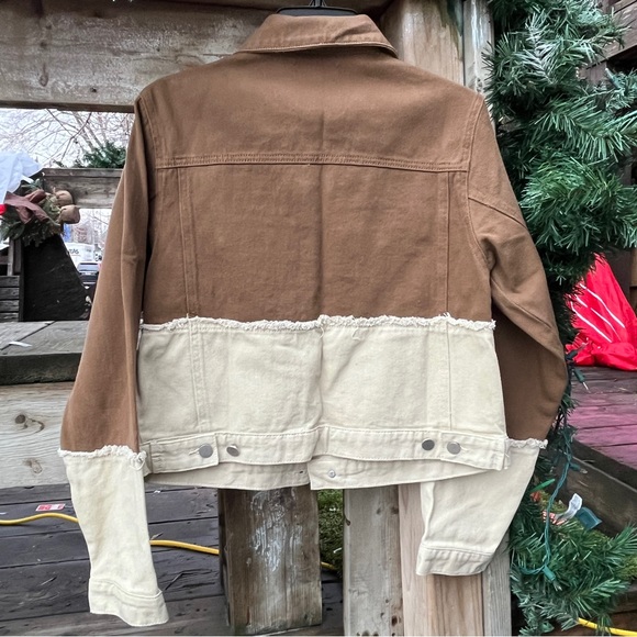 Cider two toned Jean jacket - Picture 3 of 3